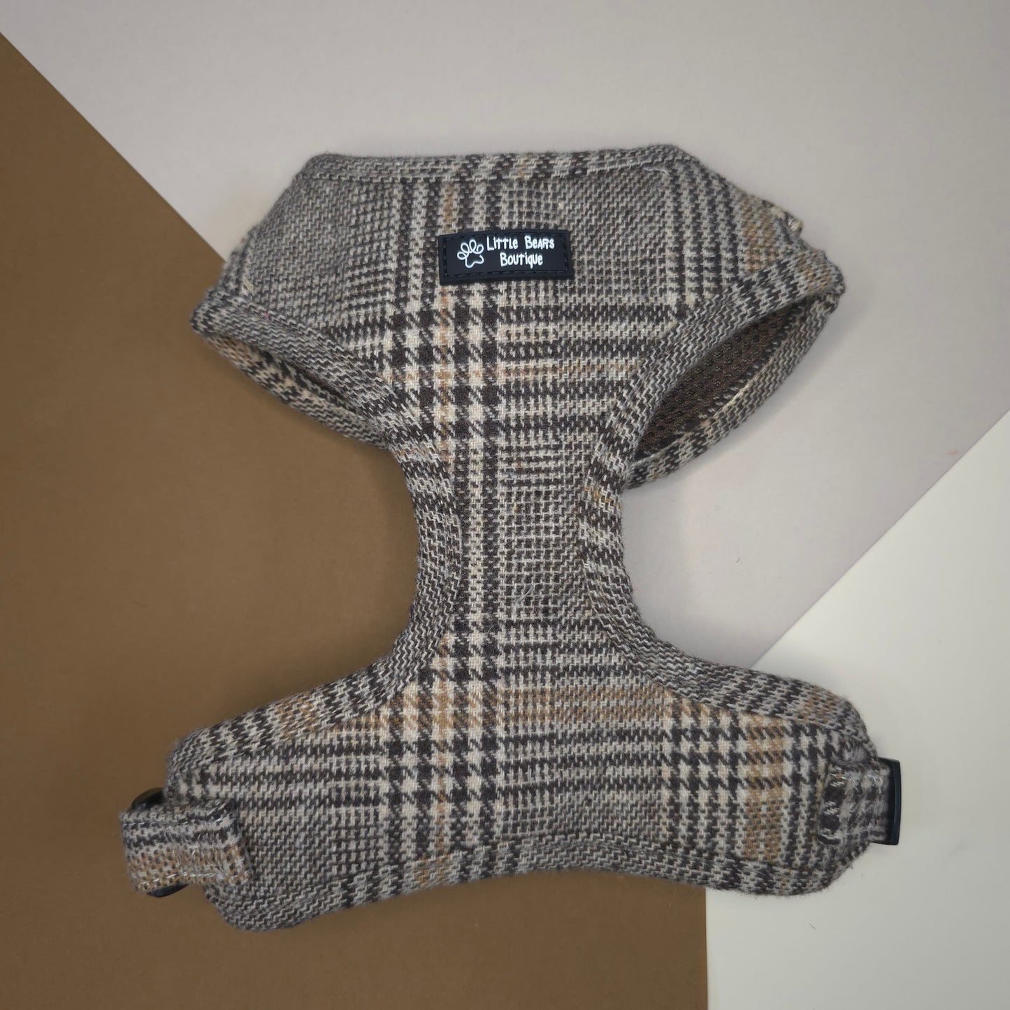 Brown Glen Check Harness