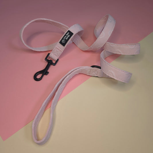 Pink Heart Embroidery Lead