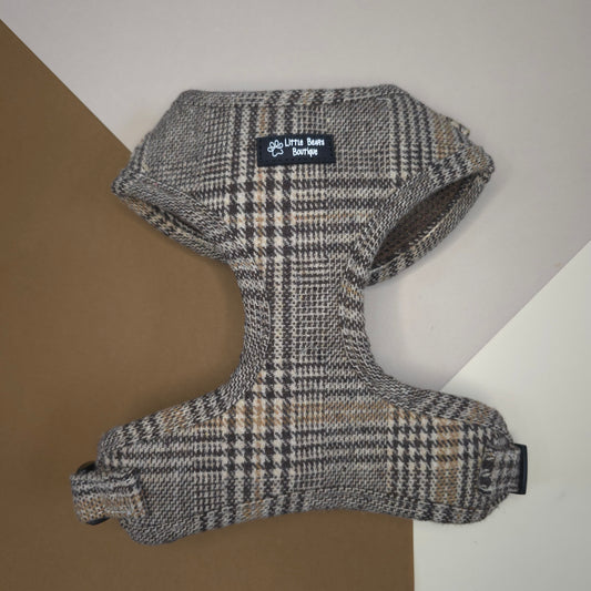 Brown Glen Check Harness