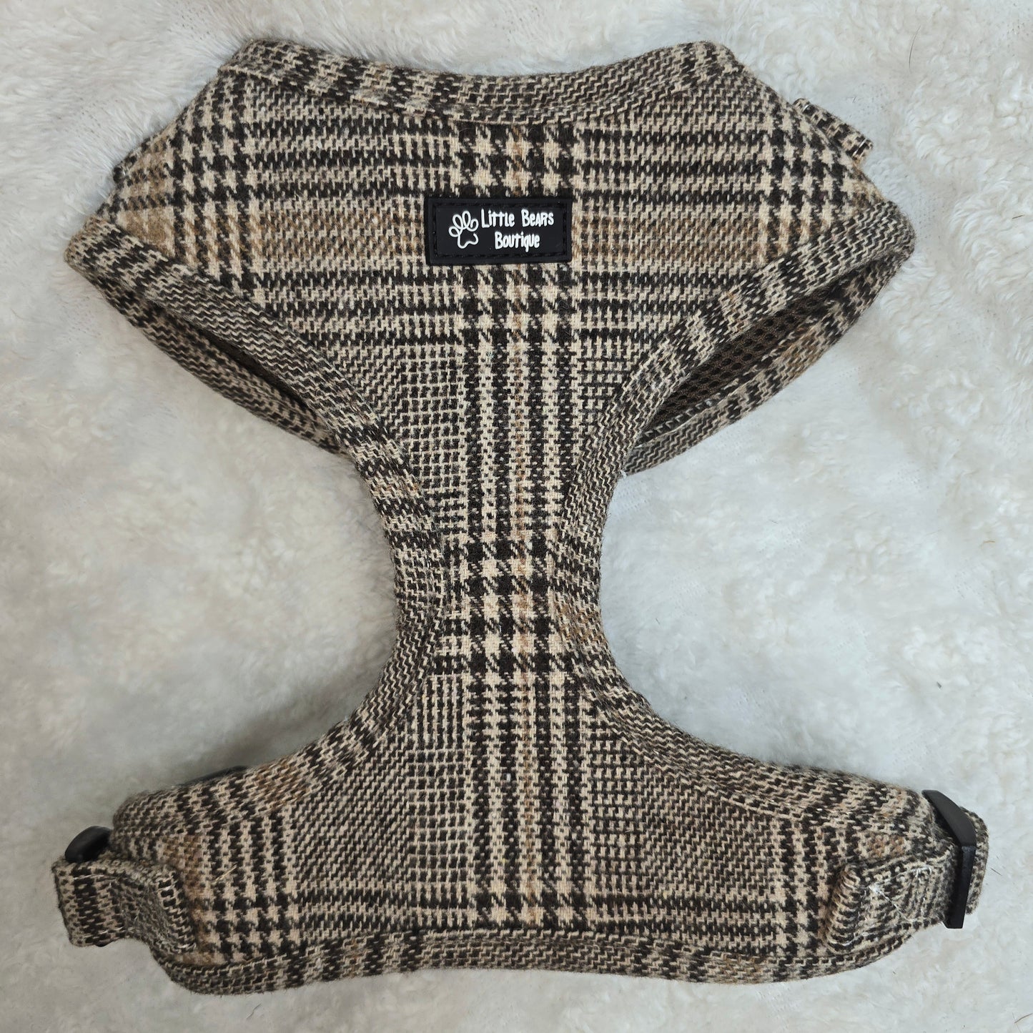 Brown Glen Check Harness