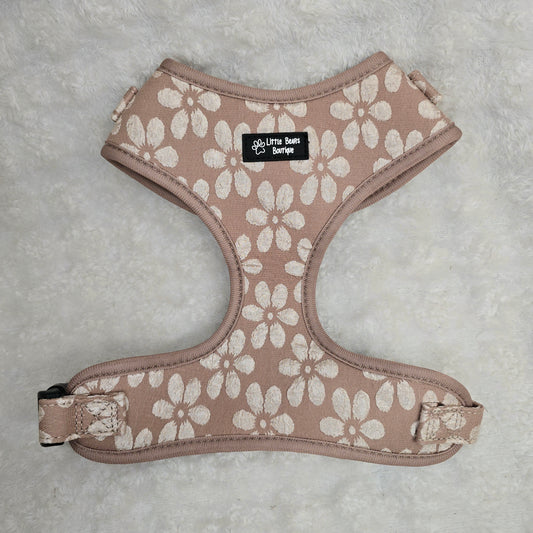 Neutral Floral Jacquard Harness