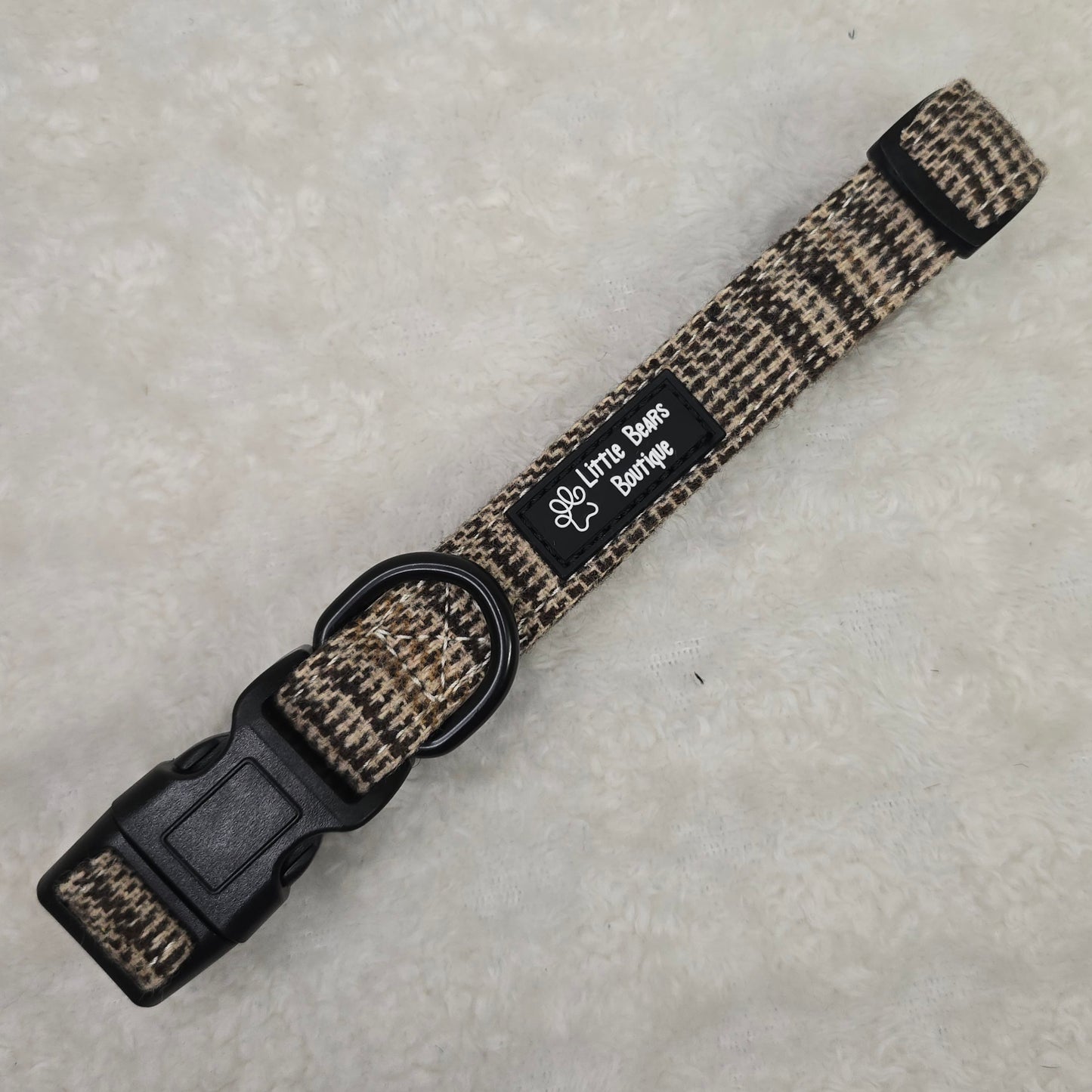 Brown Glen Check Collar