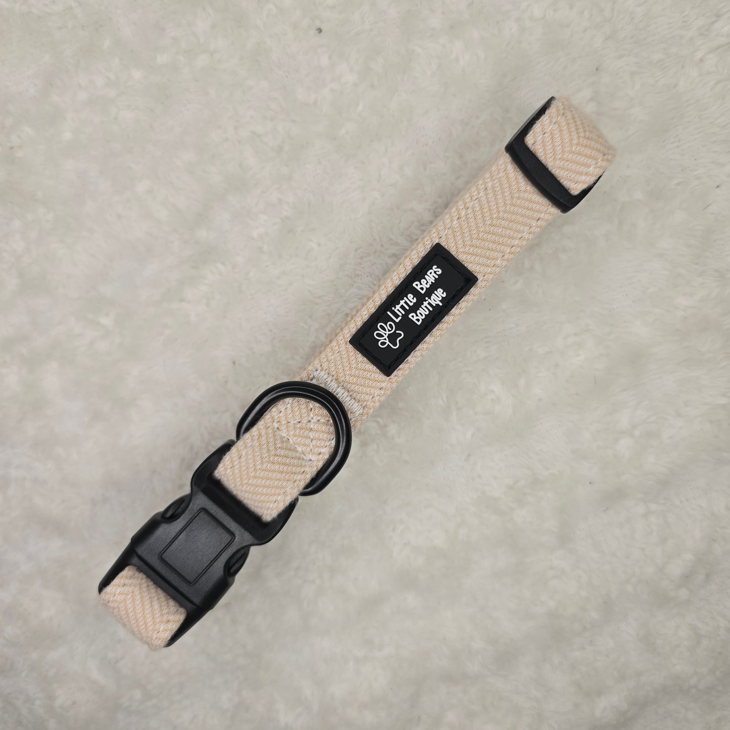 Beige Herringbone Tweed 3 piece Bundle