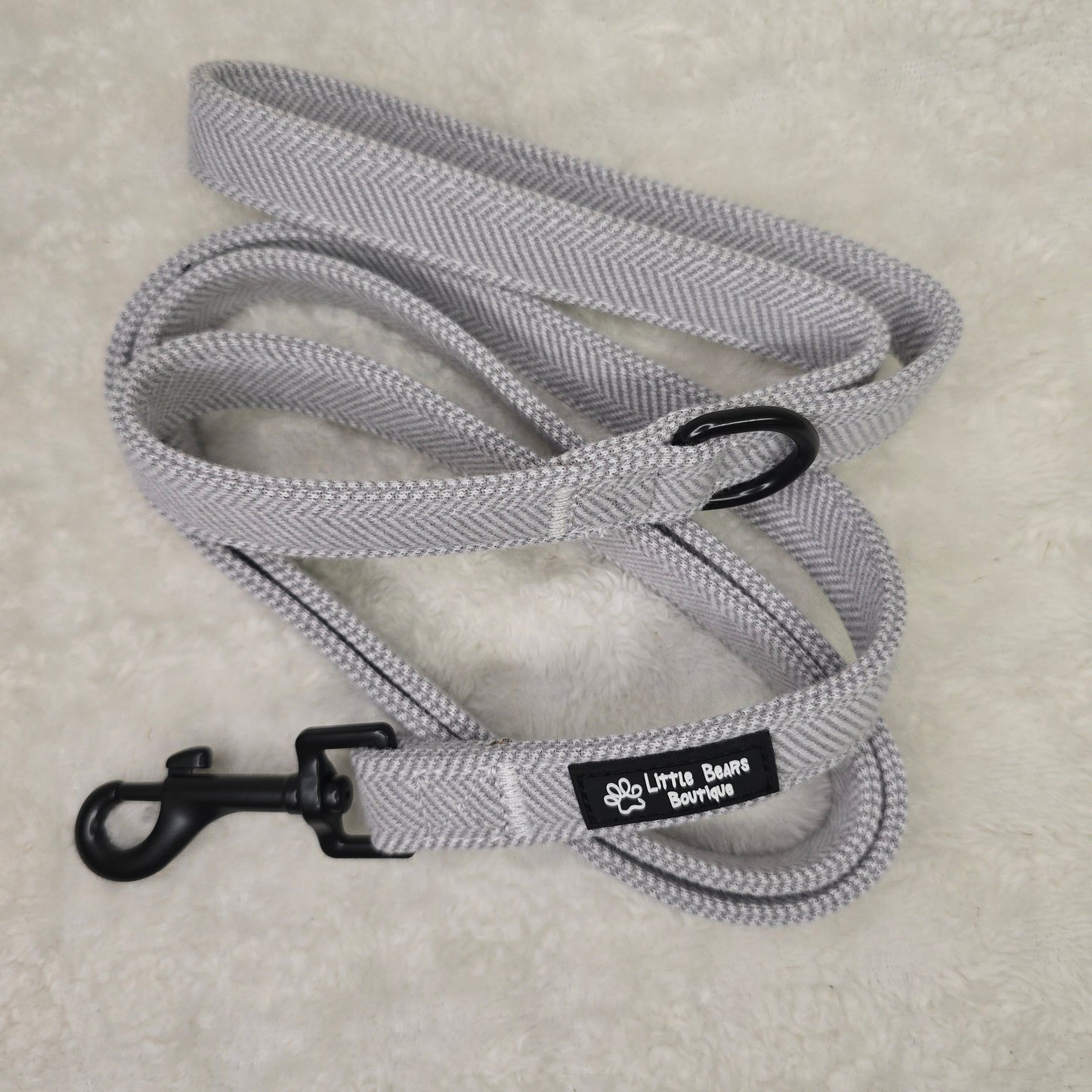 Grey Herringbone Tweed 3 piece Bundle