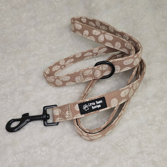 Neutral Floral Jacquard Lead