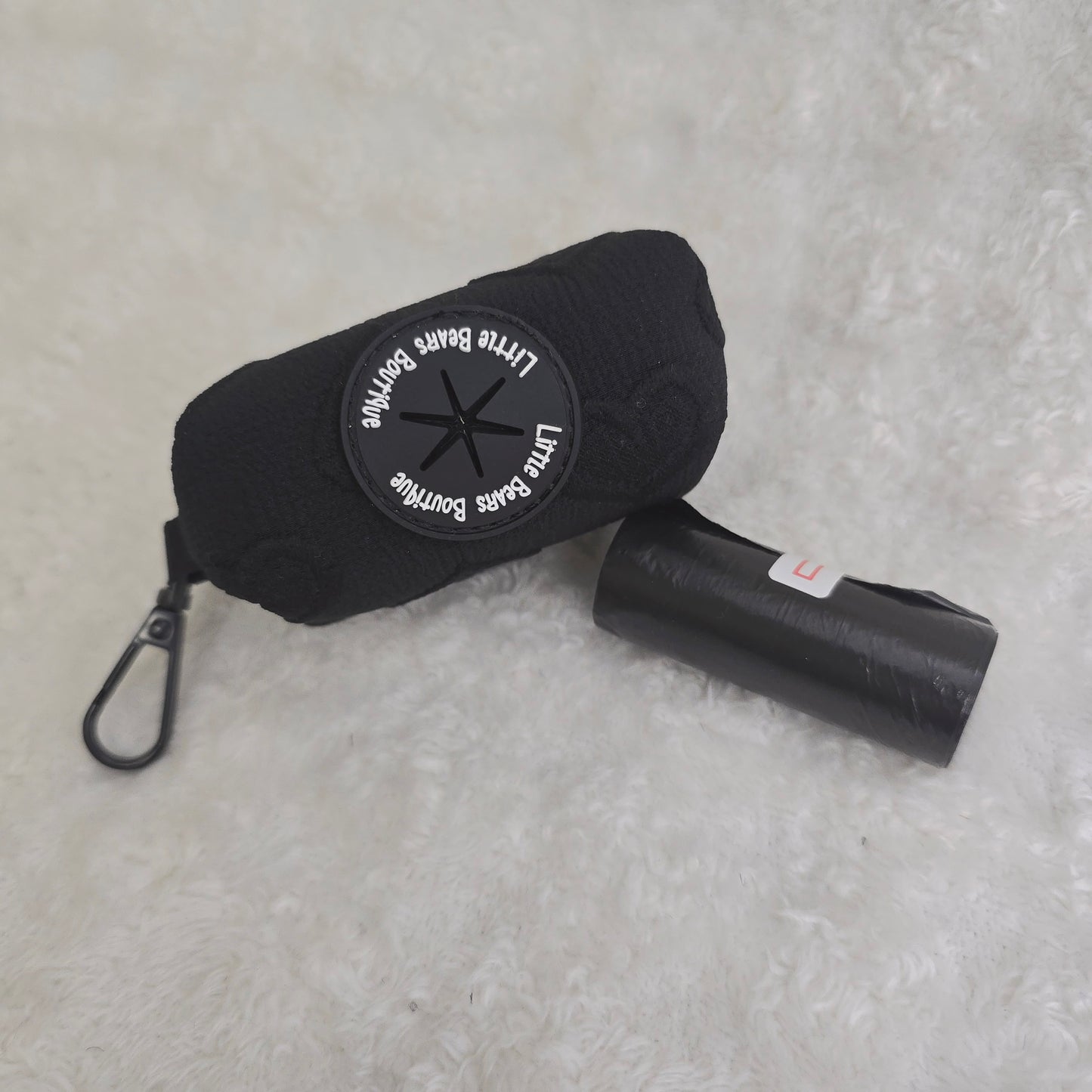 Midnight Hearts  Poop Bag Holder