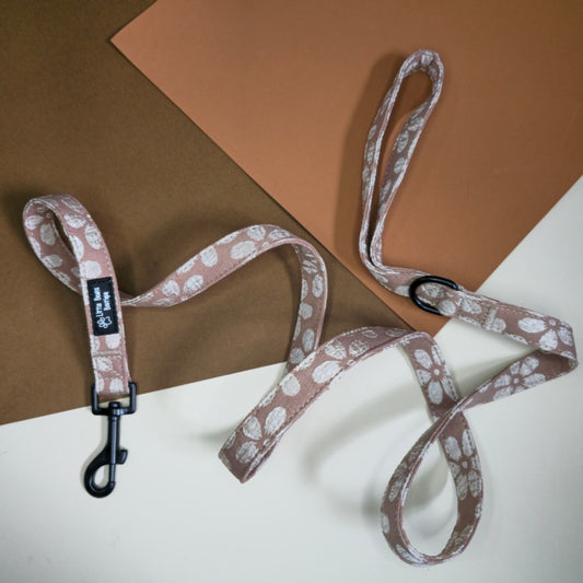 Neutral Floral Jacquard Lead